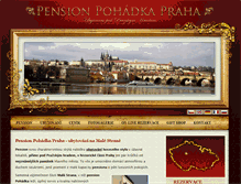 Tablet Screenshot of pensionpohadka.cz